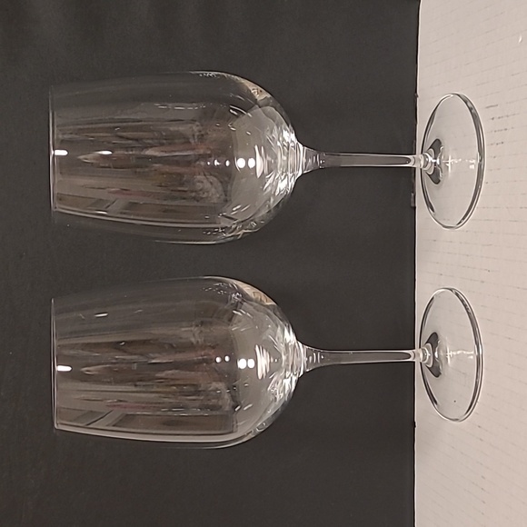 Pair of Signed Bormioli Rocco Large Wine Glasses - Picture 8 of 14
